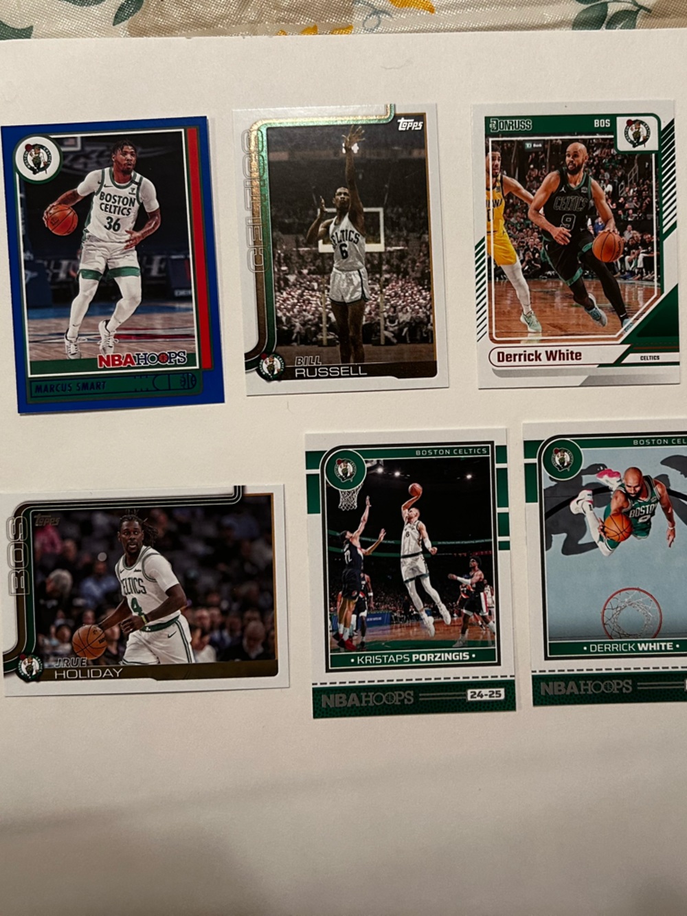 Lot 85 NBA Celtics basketball card collection
